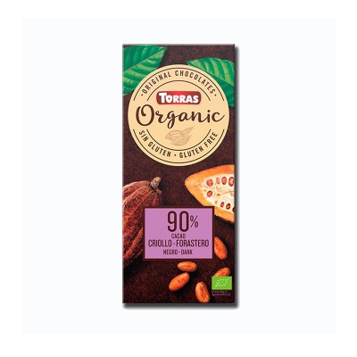 Organska tamna čokolada 90% kakaa 100g